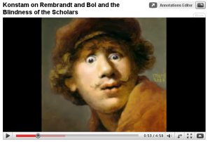 New YouTube Video: Rembrandt and Bol