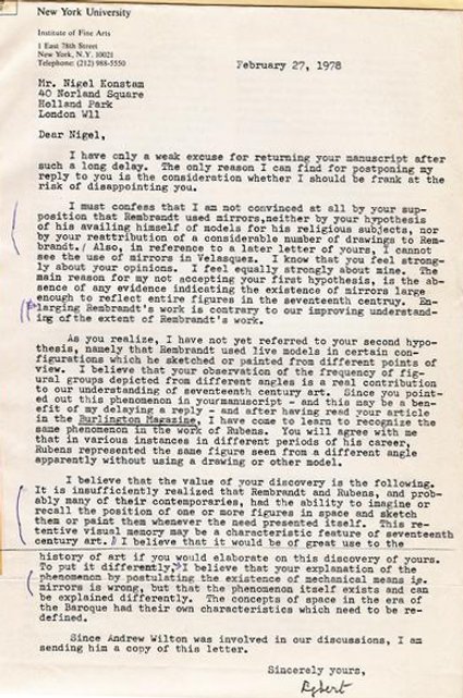 begermann letter