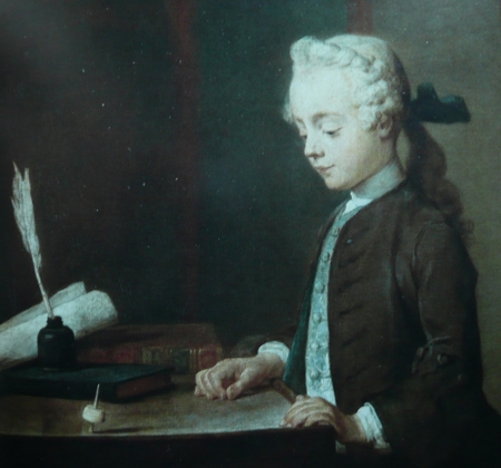 Chardin - Boy with a top